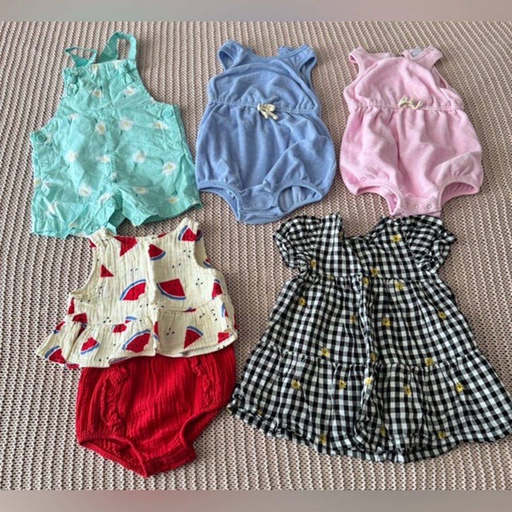Baby girl bundle size 6-12m euc